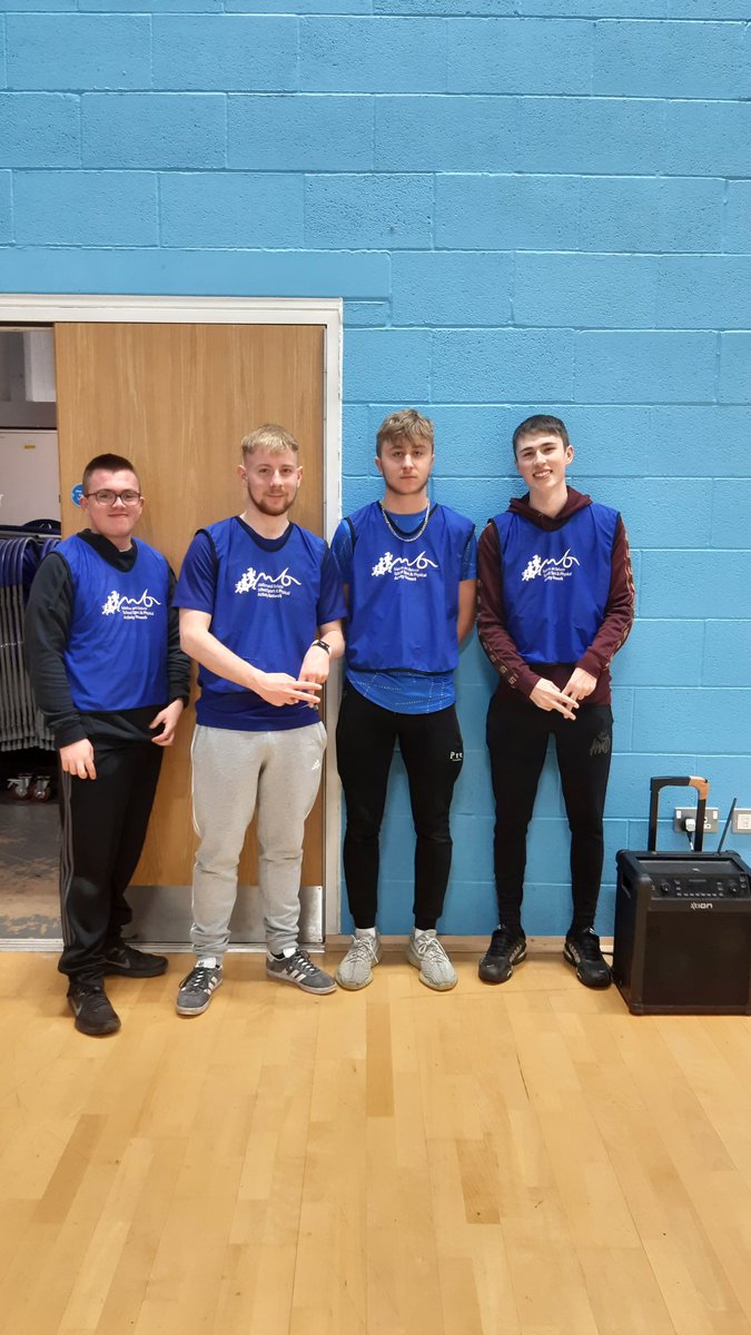 MeltonBelvoir's tweet photo. A big thanks to the Sports Leaders from @SMBSport &amp; John from @leicestersspfor for leading the KS2 Sportstability Festival and to @SMBCollegeGroup for hosting us. Also a big well done to all the children from @ab_kettleby @TheGrovePrimary for taking part 👏 https://t.co/i8eVLRFDmN