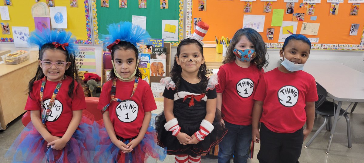 butlerclassroom's tweet photo. Celebrating Dr.Seuss' bday the pre-k way! #pvlionpride #ecproud https://t.co/jkydic5QL1