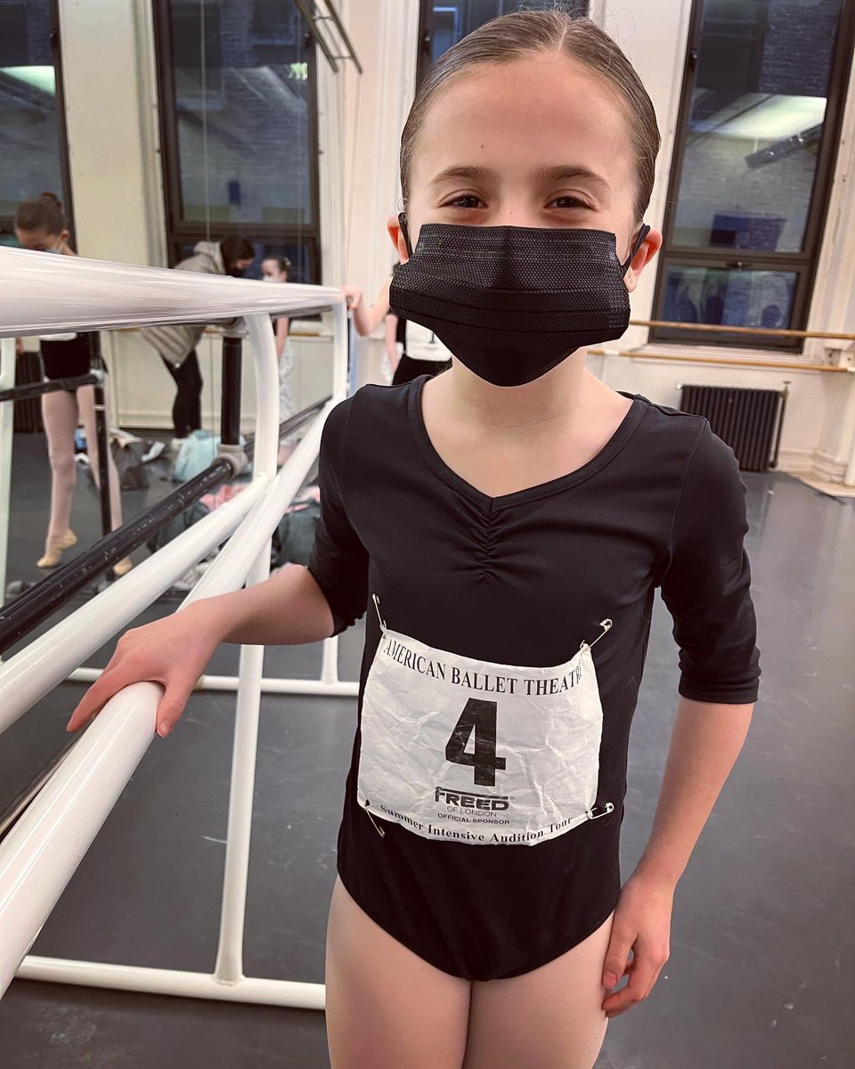 Congratulations to my  granddaughter Aubrey on being accepted into the American Ballet Theater’s Summer Young Dancers Workshop. She traveled down to the city at 5:50 am a few weeks ago with my daughter Melissa in a huge snowstorm for her audition. Aubrey’s dreams are coming true!