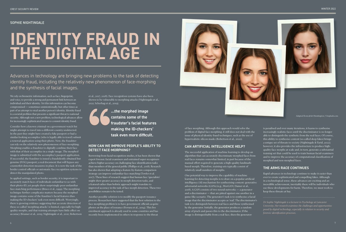 Identity fraud in the digital age ⬇️  By <a href="/sjnightingale7/">Sophie Nightingale</a> #technology #CSR13 #identityfraud crestresearch.ac.uk/comment/identi…