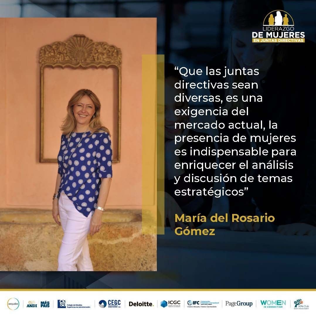 AbogadosDg's tweet photo. Por más mujeres en las Juntas directivas contribuyendo al crecimiento económico de las empresas . Club del 30 % Colombia CESA womeninconnection #mujeresenjuntasdirectivas
#liderazgoempresarial Aequales Colombia https://t.co/EgcdjjGn00
