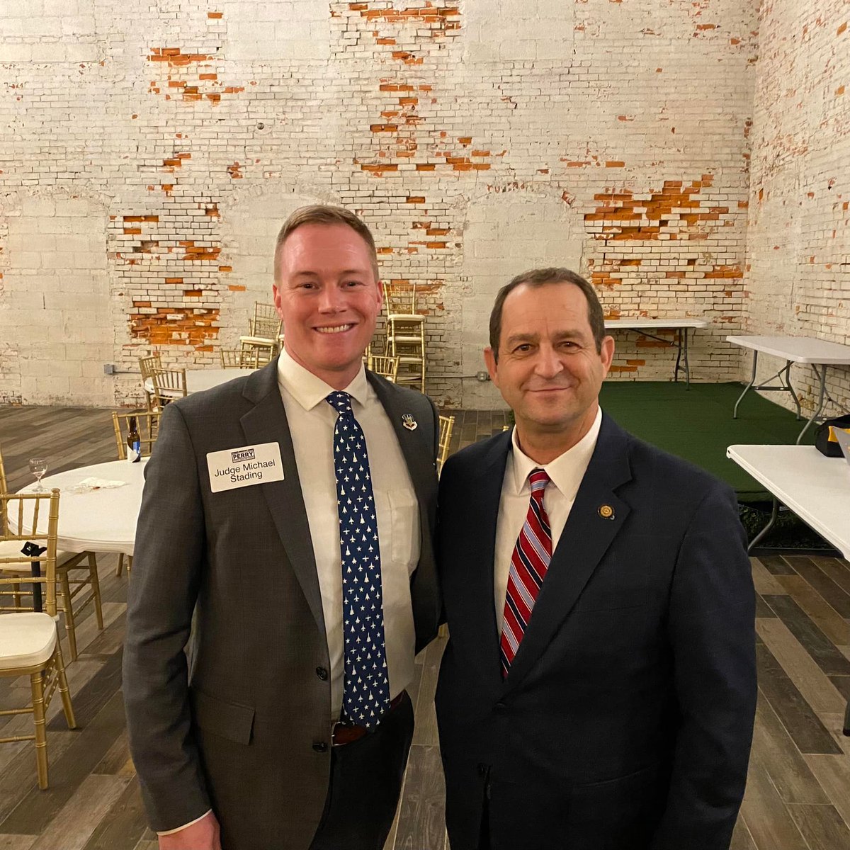 MichaelJStading's tweet photo. It was great to make it to @JamesPerryNC's event in New Bern the other week - he is working hard for his constituents. Great leaders and Elected Officials from Craven County in attendance. I'm honored to support him and have his support for my candidacy for #NCCOA. https://t.co/nrUnxHMTaZ