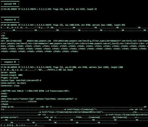 EChavarro's tweet image. TCP #Middlebox Reflection: Akamai researchers began observing multiple #DDoS attack campaigns against Akamai customers that had included SYN flooding and high volumes of traffic up to 11 Gbps at 1.5 million packets per second (Mpps).  bit.ly/35JcgAl