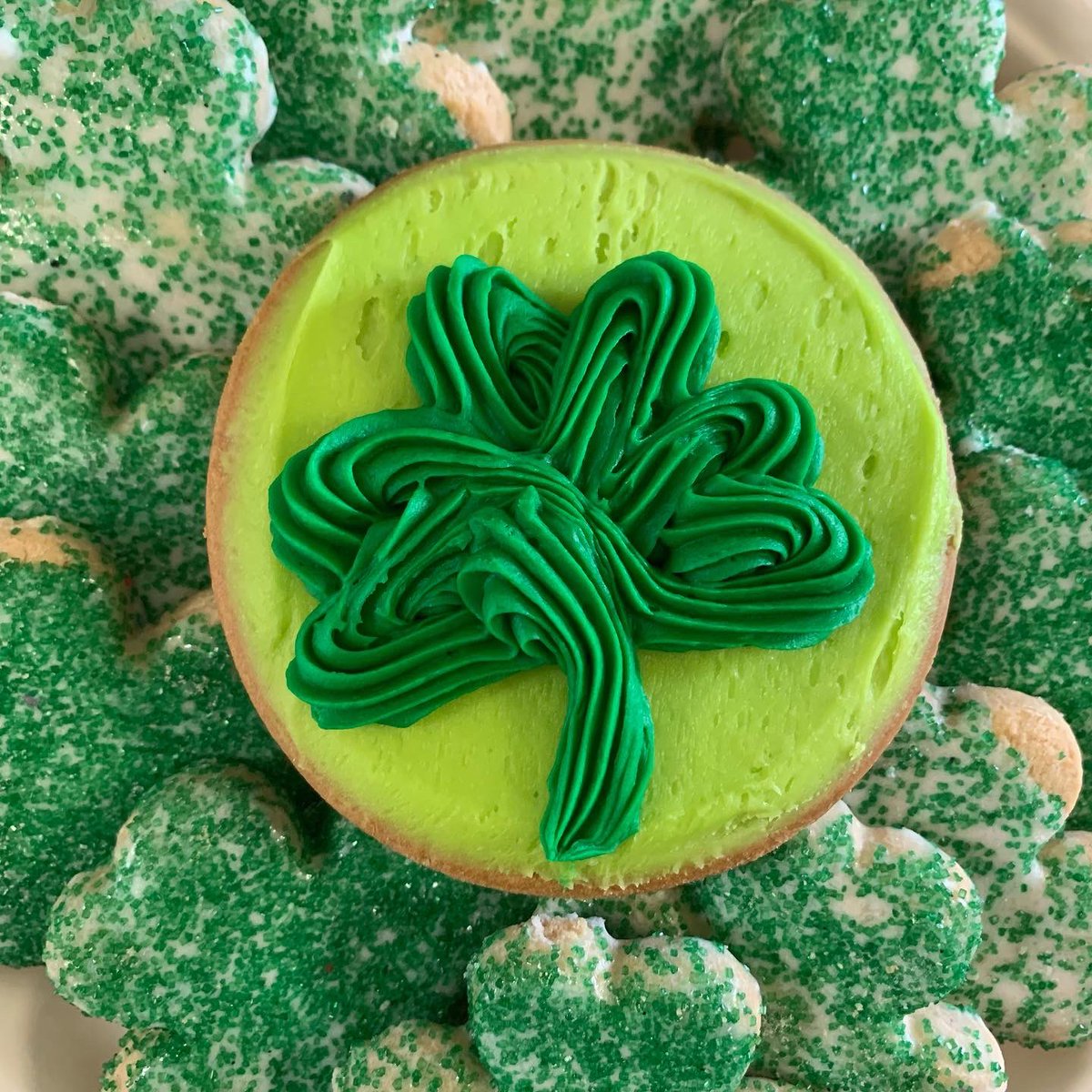 CooperDeli's tweet photo. Celebrating March all month long.. Be sure to order a Cooper Rueben and pick up a Shamrock cookie ☘️💚 https://t.co/fiZNXJIMJW