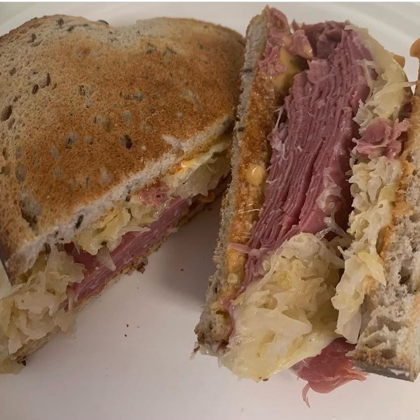 CooperDeli's tweet photo. Celebrating March all month long.. Be sure to order a Cooper Rueben and pick up a Shamrock cookie ☘️💚 https://t.co/fiZNXJIMJW
