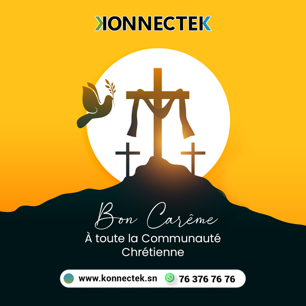 konnectek_sn's tweet photo. Que toutes les prières exaucées en cette période soient exaucées.
Bon carême à toute la communauté chrétienne. 🙏 https://t.co/vVkMBbqUIB
