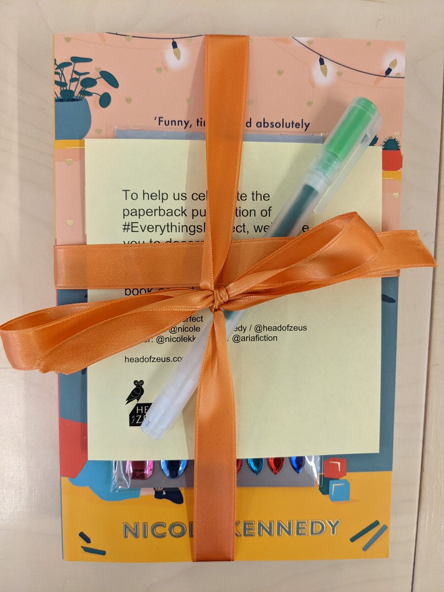 LauraPublisher's tweet photo. Just spotted this beautiful #bookpost about to go out to celebrate the paperback launch of @nicolekkennedy #EverythingsPerfect which publishes tomorrow! Can I have one @AriaFiction ? https://t.co/BKq78OoWSi