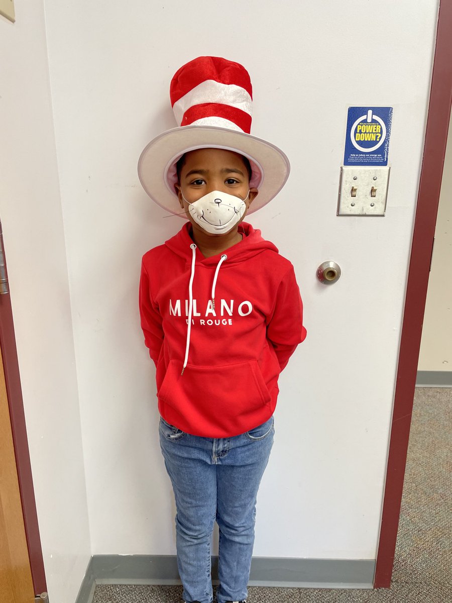 One of our “spirit” students today!