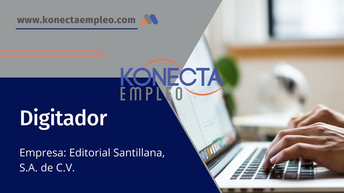KonectaEmpleo's tweet photo. ¡Oportunidad de empleo para El Salvador!

Para mayor detalle sobre las plazas y aplicar a ellas ingresa en el siguiente enlace: 
Digitador https://t.co/1UNPMa2oGH  

#trabajosv #konectaempleo #empleosv #vacantes #busquedadeempleo #elsalvador #bolsadeempleo https://t.co/7c0PIDoeLd