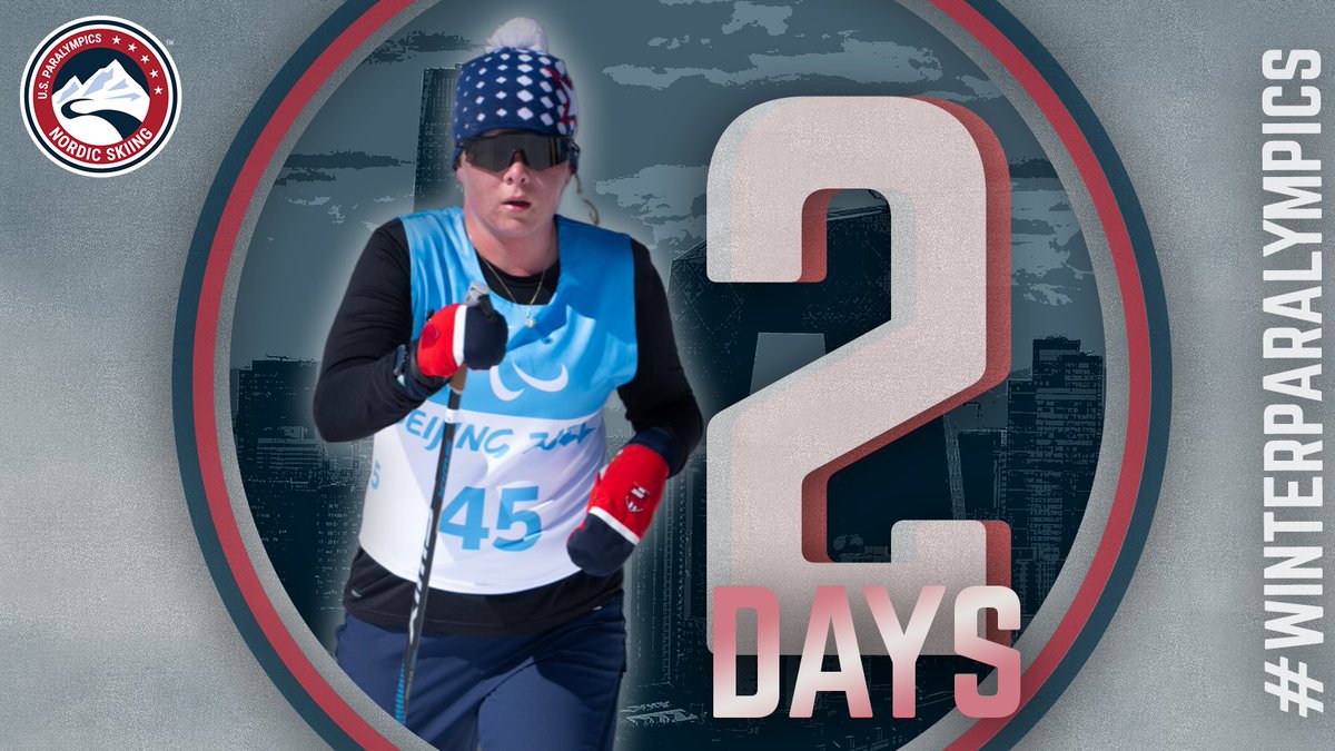 Just ✌️ days! 😍

Catch the #WinterParalympics, beginning March 4 on NBC!

#ShowTheWorld // #TeamUSA