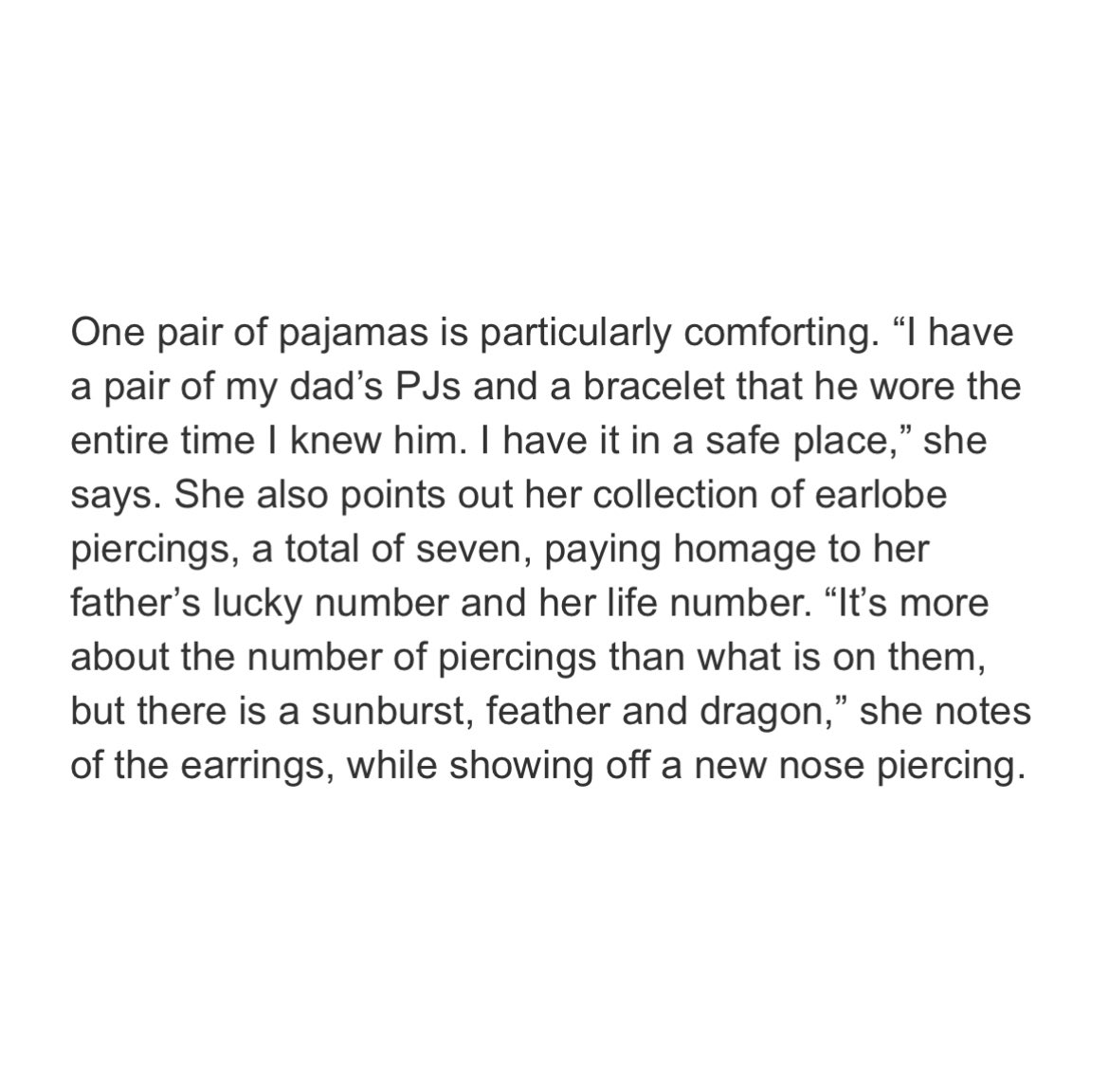 P4RISJACKS0N's tweet photo. paris saying she has a total of seven ear piercings because of her dad https://t.co/rX6pGmry2F