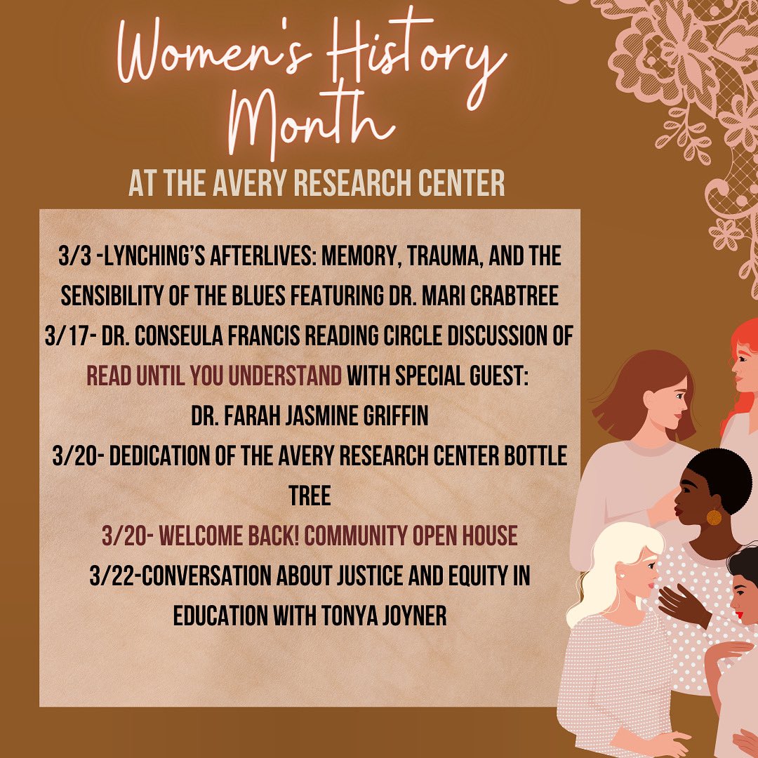 avery_tweets's tweet photo. Celebrate Women’s History Month in the Avery Digital (and in person) Classroom! https://t.co/SpK0CB7UhU
