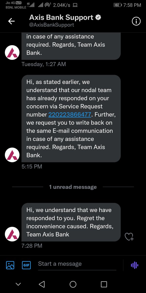 ZuhaibAafaq's tweet image. Is this even a response?
🤪

I&apos;m going public for all the responses u have given so far (refer screenshots attached). Let the people know what kind of service does #axiscustomerservice
provide.. 😁😁😁