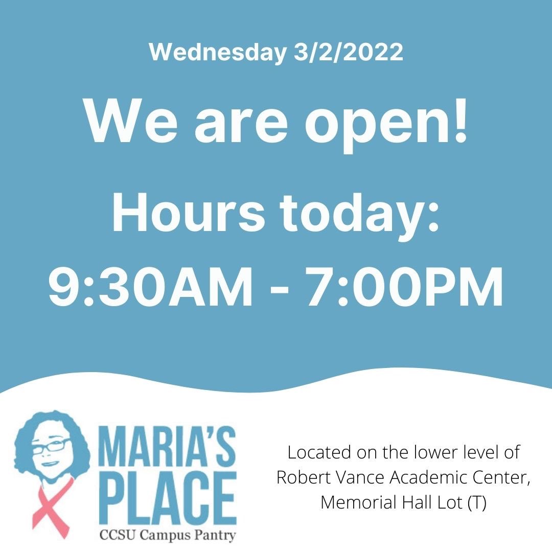 CCSU Maria's Place tweet media