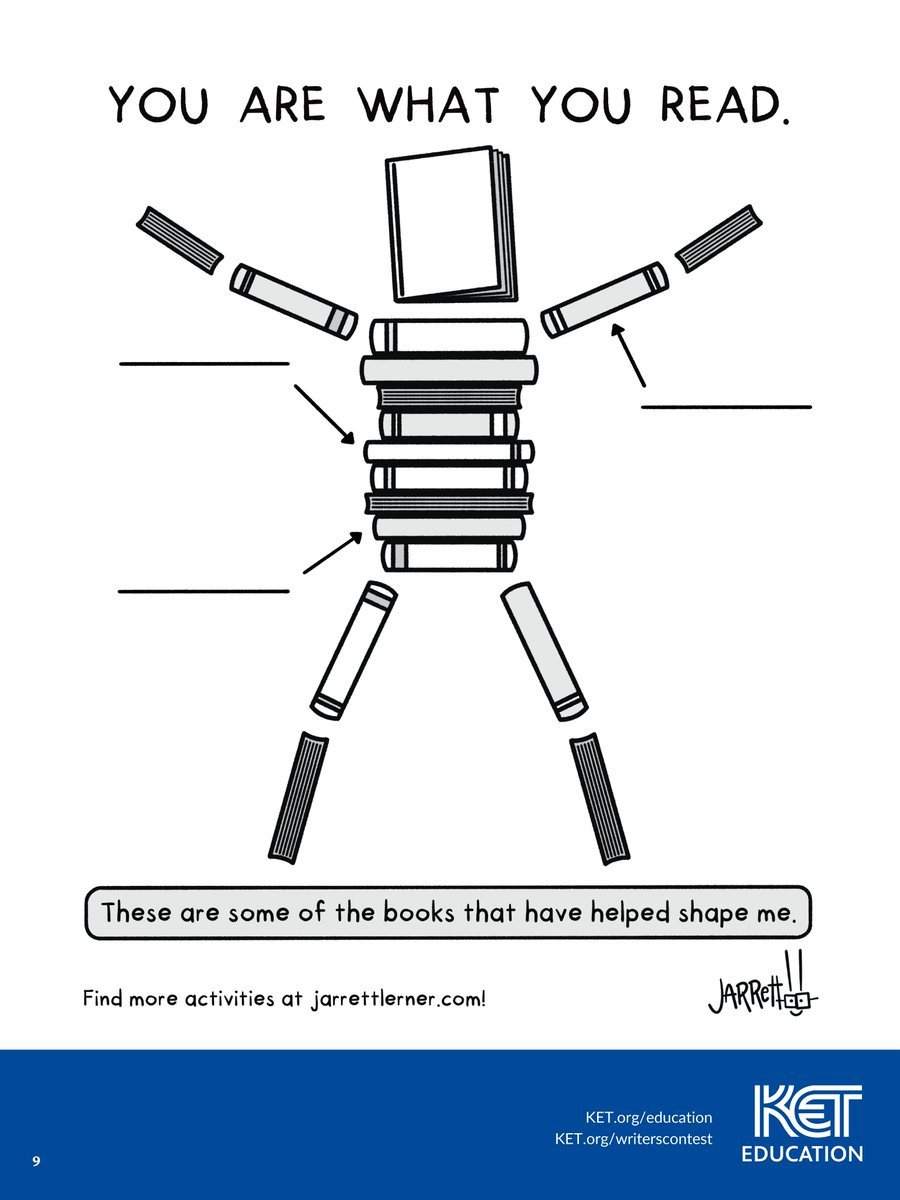 Reading is a great way for students to develop creative skills. They learn different styles, different voices and new ways to look at the world. Encourage students to talk about books they love for #ReadAcrossAmericaDay. See pg 8-9 of our Writing Toolkit:education.ket.org/young-writers-…
