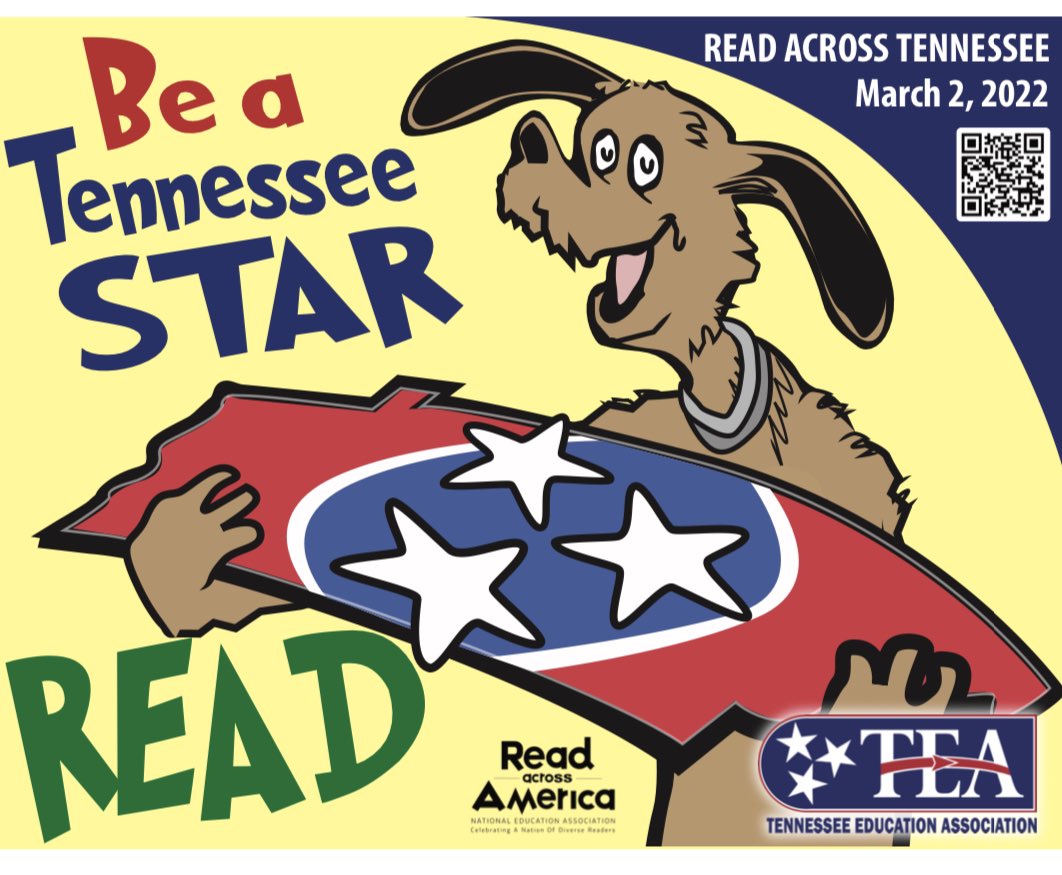 TEA_teachers's tweet photo. Be a Tennessee Star and Read With Ruffy the Reading Dog! 🐕 https://t.co/VWrEzywClq 🐶 📚 🍎 #TEAteachers #TEAstrong https://t.co/uYfgTHUXsC