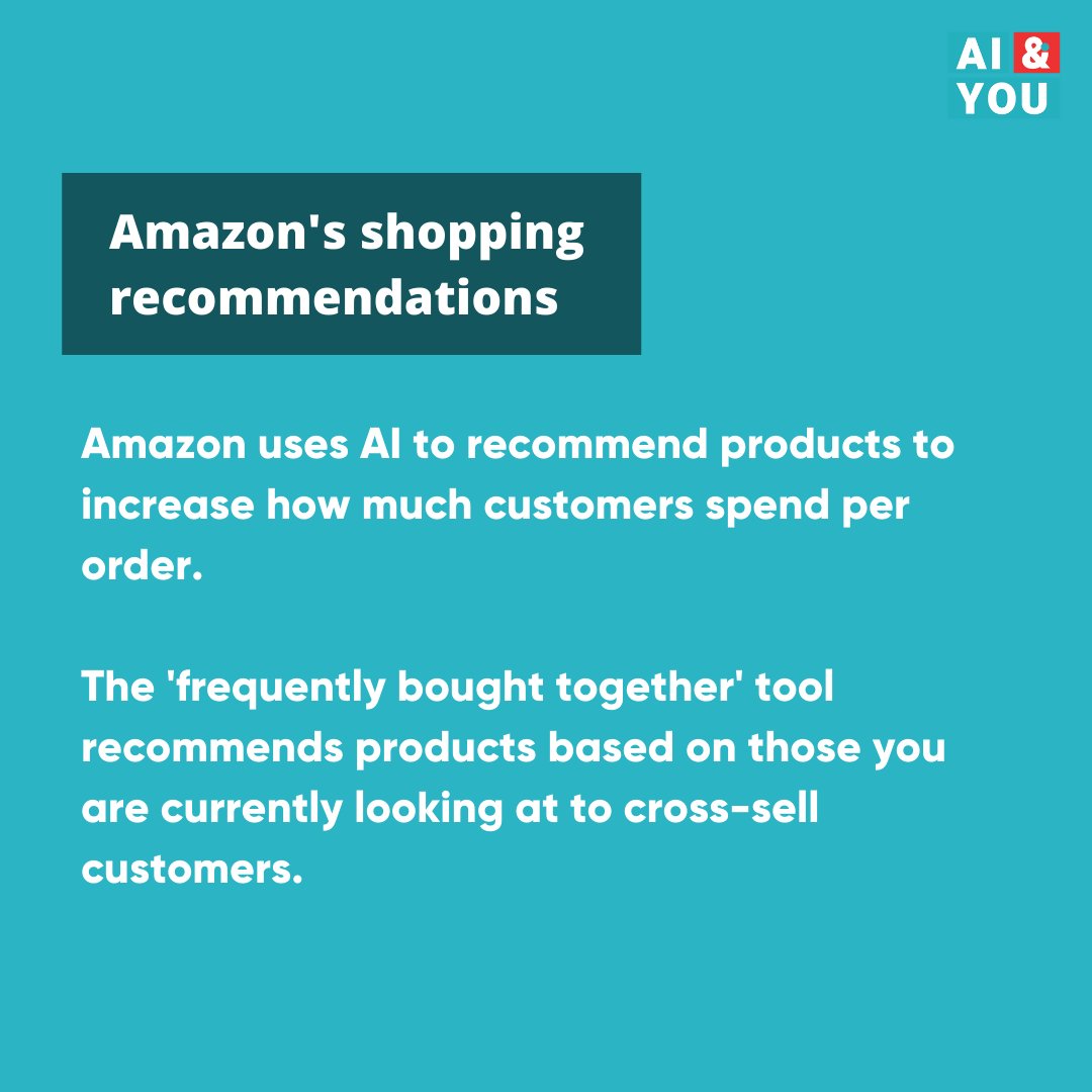 AIandYou2's tweet image. How does @Amazon create recommendations tailored to your unique wants and needs? ➡️ Swipe through to find out more about the process behind the recommendations! ⬇️