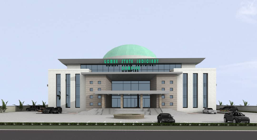 trueNija's tweet photo. Prototype of the new Gombe State Judiciary Complex. Work work and work is all @GovernorInuwa have been doing 24/7. There is no sector he has left except that of sharing public funds to those who want change not development. 
#InuwaIsWorking 
#2023NoShaking In Sha Allah https://t.co/n26FnQ9k0j