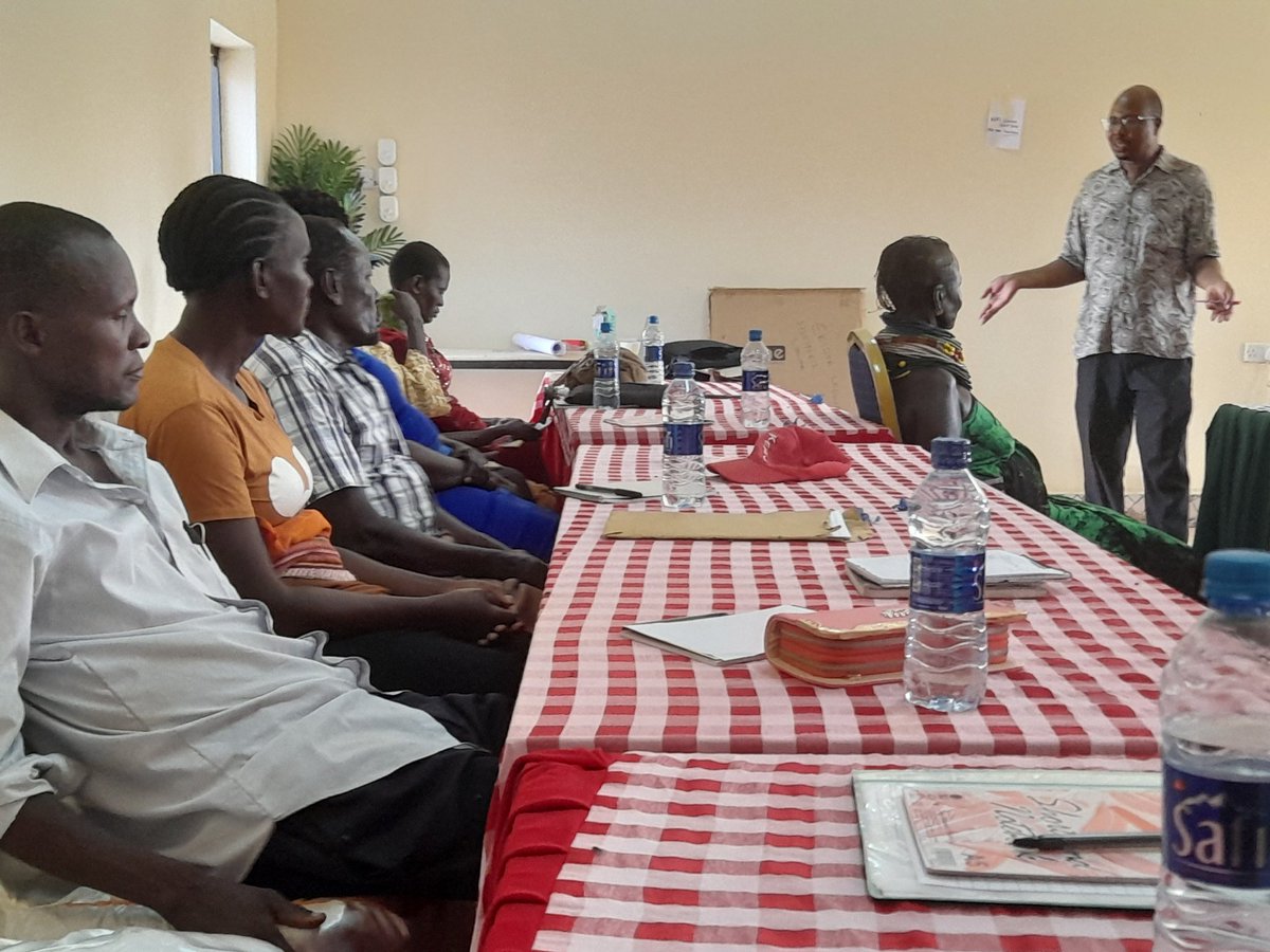 Locham_David's tweet photo. #KDRDIP is @WorldBank funded project in Kenya. with >over 1,200 groups in Turkana to benefit from #grants
Beneficiaries from Turkana community attending training by #KDRDIP in Turkana West in preparation for #KDRDIP projects in a move that will boost their livelihoods.@KDRDIP1 https://t.co/SFnLIOfhws