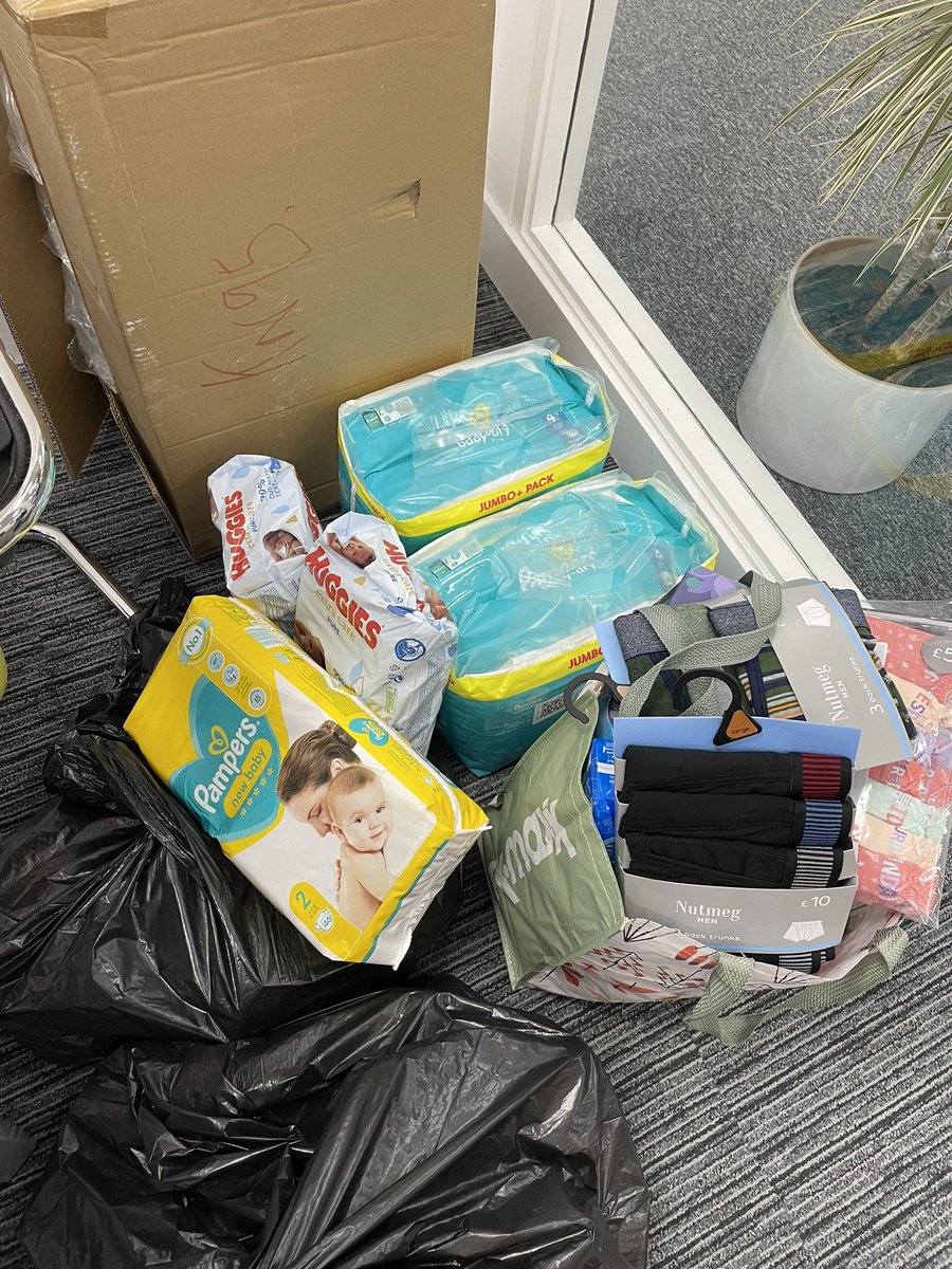 My office is filled with supplies to go out to Ukraine refugees, I only asked for donations this morning ….. it doesn’t take much to make a difference 🇺🇦❤️