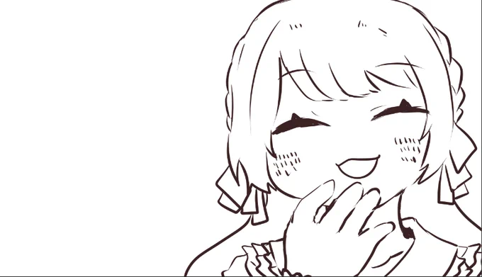 可愛く描けたかな?ってひなーの 