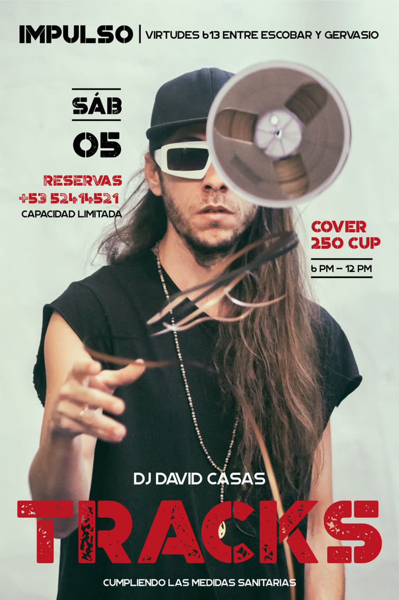 tracks_band's tweet photo. Nos vemos este sábado 5 de marzo en el Bar Impulso junto al Dj David Casas.
Capacidad limitada. Reserva ya!!! 🔥🔥🔥
#onthestageagain https://t.co/07r48zws3c