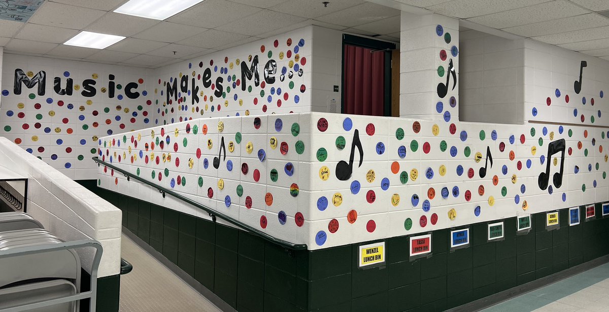 lynnszabo's tweet photo. Love the bright message about music by @MsRauziMusic @AHSD25Westgate #wgleads #d25itspersonal https://t.co/tTa8YIamvw