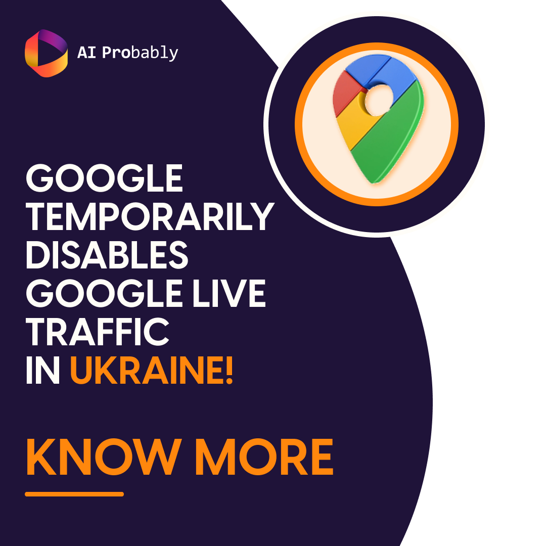 beardandbinary's tweet image. Alphabet Inc’s @Google confirmed on Sunday it has temporarily disabled for Ukraine some Google Maps tools which provide live information about traffic conditions and how busy different places are.
#UkraineRussiaWar #Ukriane #RussiaUkraine #UkraineRussia #MachineLearning #Google