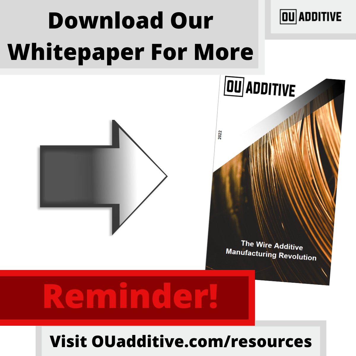 DOWNLOAD OUR WHITEPAPER TODAY! It's easy, click here: ouadditive.com/resources.