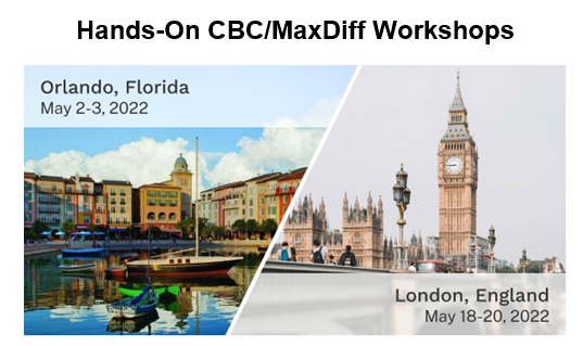 bryankorme's tweet photo. Sawtooth Software workshops announced!  May 2-3 (Orlando) or May 18-20 (London).  More info: https://t.co/5XbceL387C  #mrx #conjointanalysis #sawtoothsoftware #maxdiff https://t.co/dtRae4xsdR