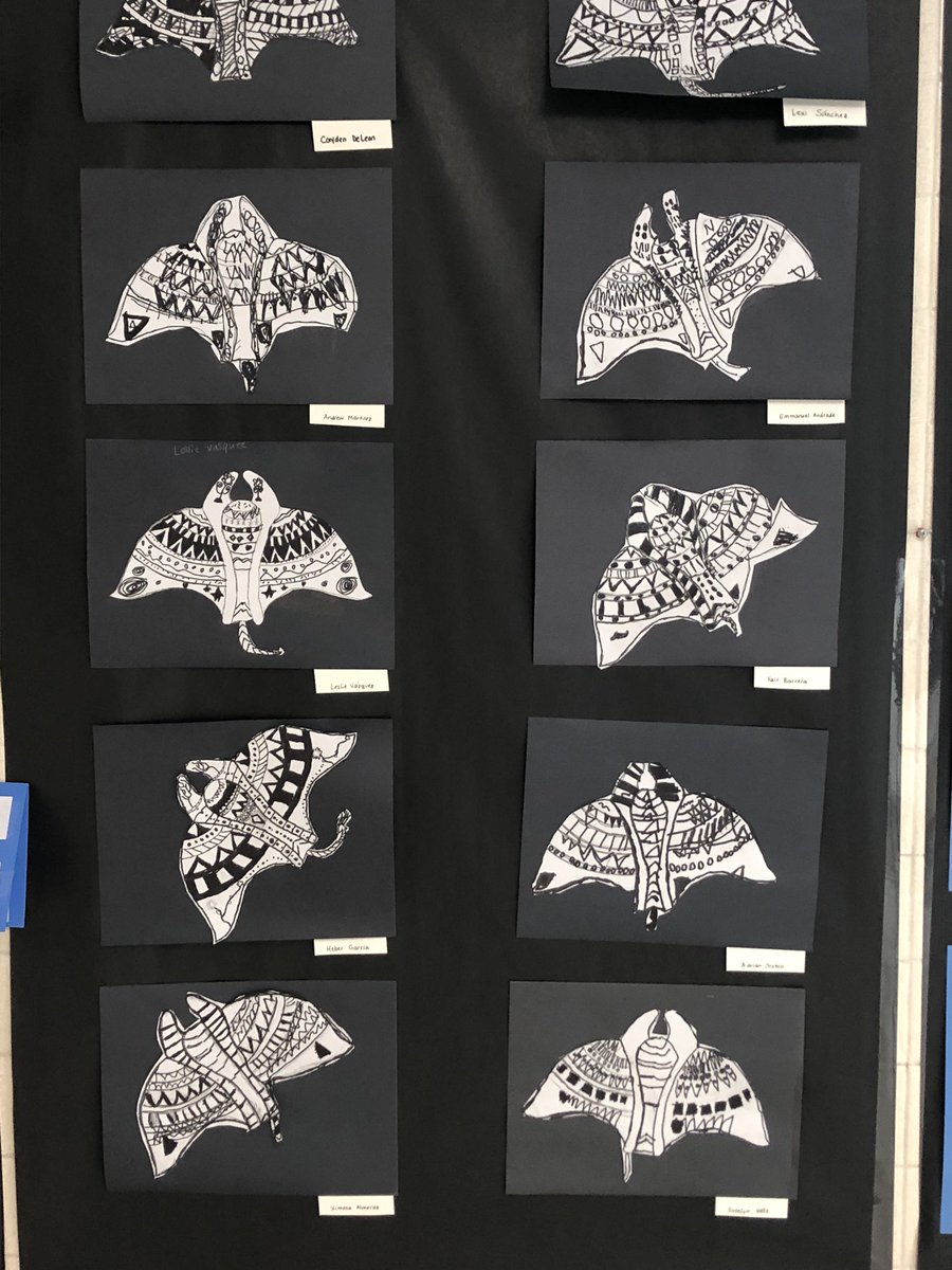 GISDArts's tweet photo. Ms. Hernandez @BlueArtTeacher transformed @SES_Eagles into an underwater world for fine arts night. Señora Hernández se transformé la escuela en un mundo submarino para la noche de bellas artes https://t.co/bvJ8lt8JCi
