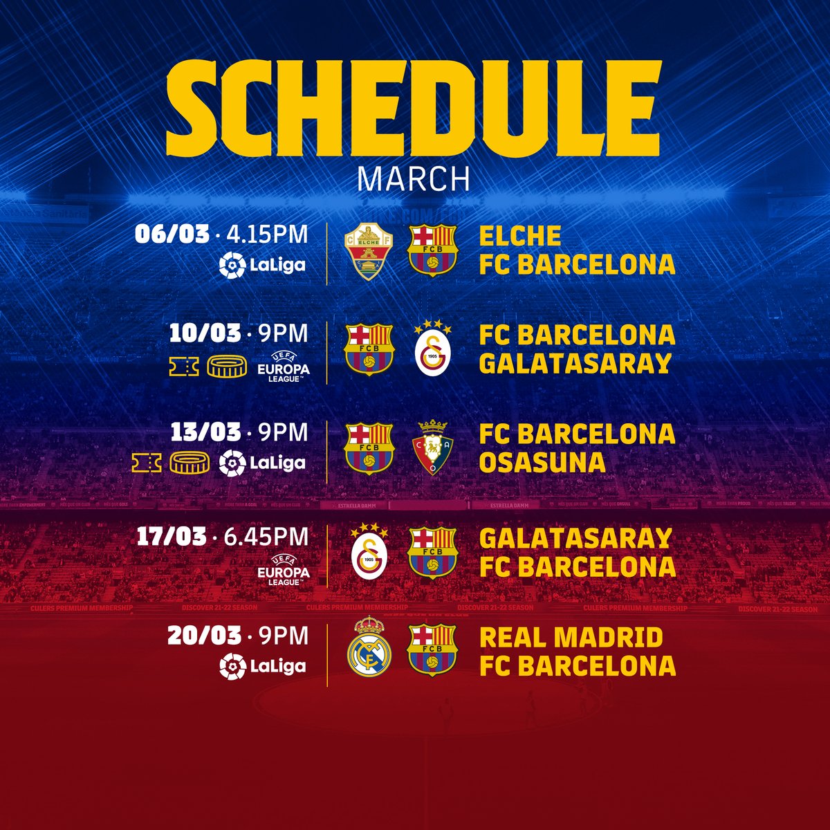 📅 𝗡𝗼𝘂𝘃𝗲𝗮𝘂 𝗺𝗼𝗶𝘀, 𝗻𝗼𝘂𝘃𝗲𝗮𝘂𝘅 𝗼𝗯𝗷𝗲𝗰𝘁𝗶𝗳𝘀 #ForçaBarça 🔵🔴