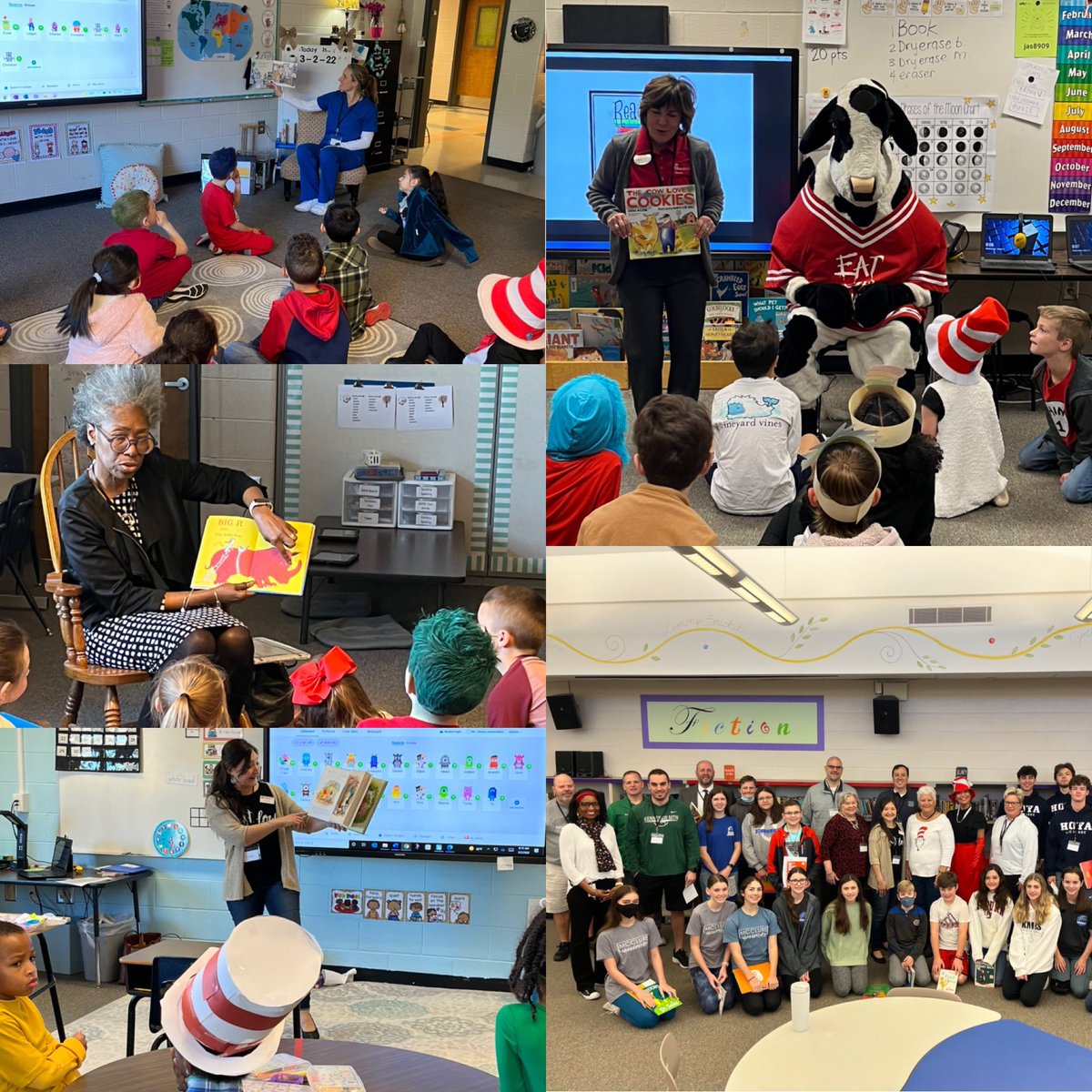 We are always so excited to celebrate Read Across America and Cobb with guest readers in classrooms! Thank you to our Partner’s in Education, CCSD support staff, feeder schools, former and current Bullard faculty and students. #RAACobb #lovetoreadhere