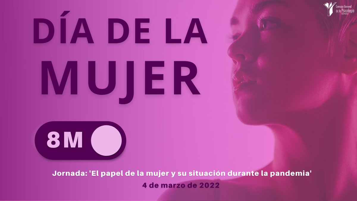🗣Con motivo del #8M, Día Internacional de la #Mujer, celebraremos, este viernes 4 de marzo, la jornada ‘El papel de la mujer y su situación en la pandemia’. 
Podrás seguirla en directo en nuestro canal de Youtube: 
▶ youtu.be/MGQVI6jvqXg
+ INFO en: infocop.es/view_article.a…