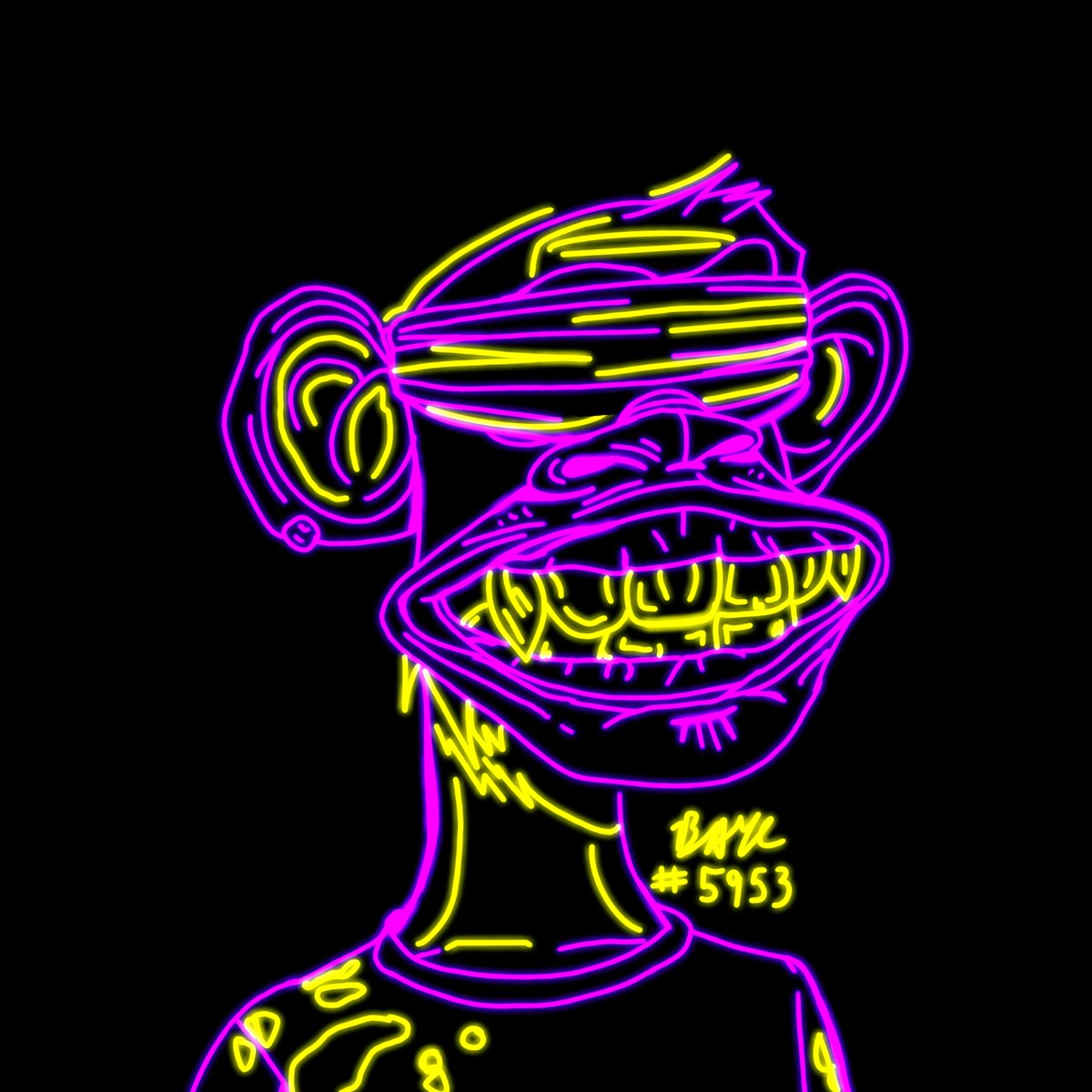 NFTBestCollect's tweet photo. Neon Bored Ape 5953

#nftartists #cryptoexpert #nftsstories #cryptomoney #nftartgallery #cryptocoins #cryptoinvesting   #cryptoart #nftcollector #cryptoworld #cryptoinvestor #nftcollectors #nftcollectibles #cryptos #nftdrop #nftcollection #nftphotography #cryptoartwork https://t.co/8swqNJhdQY