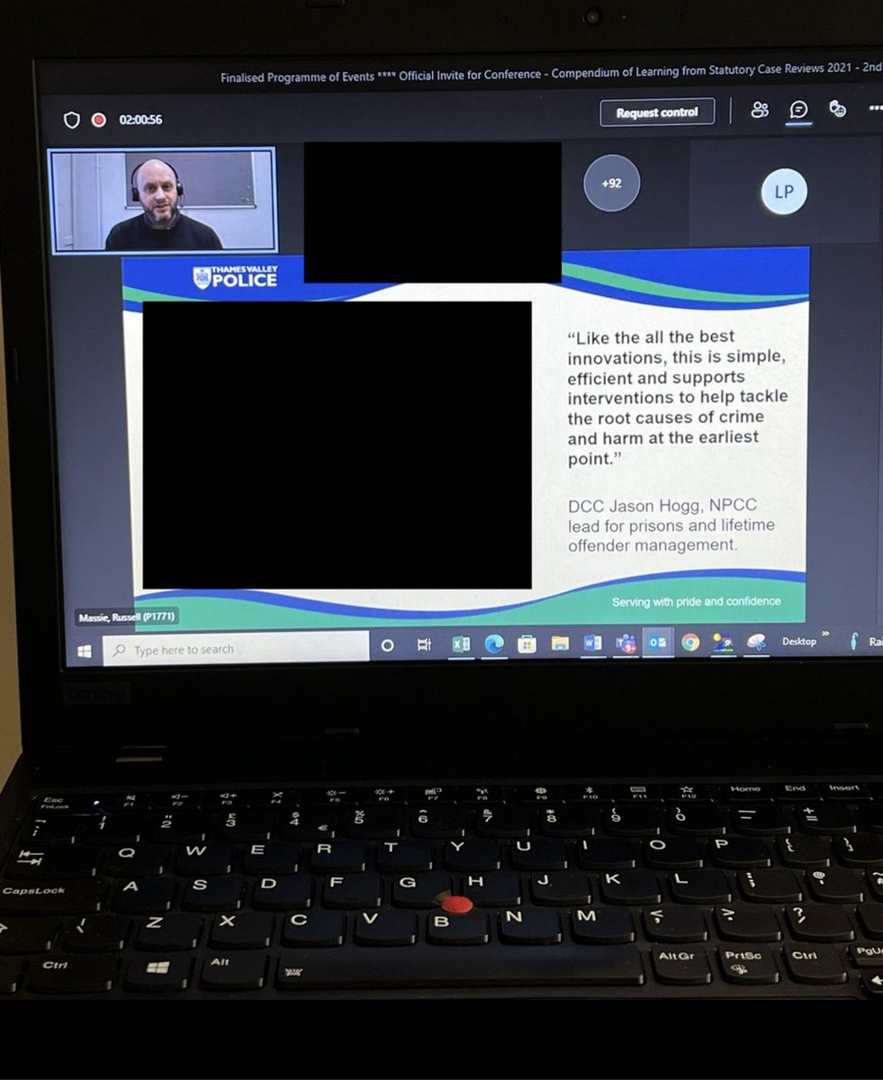 lewis_mayling's tweet image. great to listen to @russmassie and #OpParamount  very proud of @TV_VRU delivering this. We identify children whose parents are imprisoned as soon as possible &amp;amp; deliver support @ChildrenHandS - those working in this space will understand being able to do this is not easy 👏