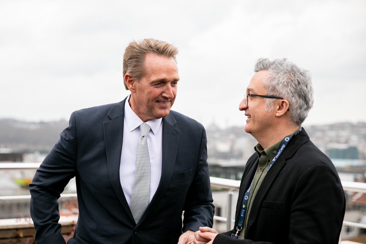 guvencat's tweet photo. “Change” started! TechCamp İstanbul: Develop Games for a Better World bootcamp, honored by the opening speech of U.S. Ambassador @JeffFlake , transformed each of us with its workshops and ideathon on Women Empowerment, Environment and Disinformation👏 More to come 😉 https://t.co/w2lqY3eHvP