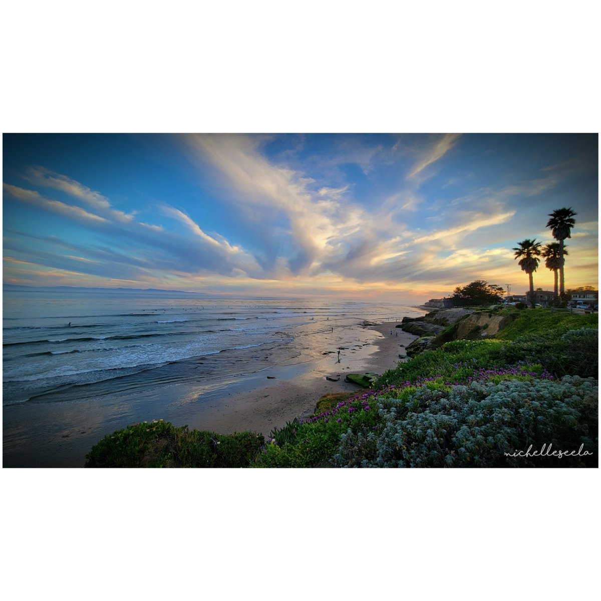dancingnancyla's tweet photo. #Meh. Last night's #sunset was alright, I guess...

#pleasurepoint #santacruz #santacruzlife #sun #clouds #palmtrees #ocean #surf #lucky #photography #photooftheday https://t.co/s4gJiGuyes