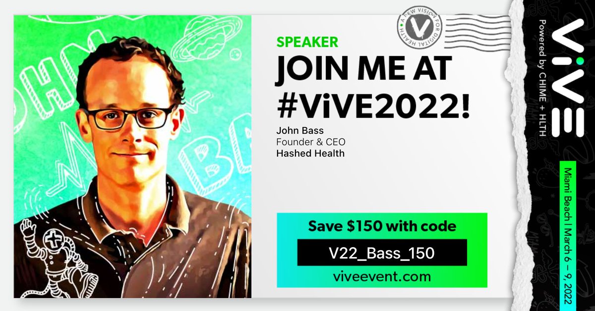 Hashed Health (@hashedhealth) on Twitter photo Join <a href="/HashedHealth/">Hashed Health</a> at #Vive2022 next week! Mon panel incl Health #VentureCapital #venturestudio leaders feat <a href="/liz_rockett/">Liz Rockett</a> (<a href="/KaiserHealth/">Kaiser Permanente</a> Ventures) <a href="/TheMailboxMan/">Nick Dougherty</a>( <a href="/AllWaysHealth/">AllWays Health</a>) <a href="/aimeequirk/">Aimee Quirk</a>( <a href="/OchsnerHealth/">Ochsner Health</a> Ventures) <a href="/mnsnyder/">Michelle Snyder</a>(<a href="/McKesson/">McKesson Corporation</a> Ventures) & <a href="/JohnGBass/">John Bass</a>(<a href="/HashedHealth/">Hashed Health</a>) Join <a href="/HashedHealth/">Hashed Health</a> at #Vive2022 next week! Mon panel incl Health #VentureCapital #venturestudio leaders feat <a href="/liz_rockett/">Liz Rockett</a> (<a href="/KaiserHealth/">Kaiser Permanente</a> Ventures) <a href="/TheMailboxMan/">Nick Dougherty</a>( <a href="/AllWaysHealth/">AllWays Health</a>) <a href="/aimeequirk/">Aimee Quirk</a>( <a href="/OchsnerHealth/">Ochsner Health</a> Ventures) <a href="/mnsnyder/">Michelle Snyder</a>(<a href="/McKesson/">McKesson Corporation</a> Ventures) & <a href="/JohnGBass/">John Bass</a>(<a href="/HashedHealth/">Hashed Health</a>)