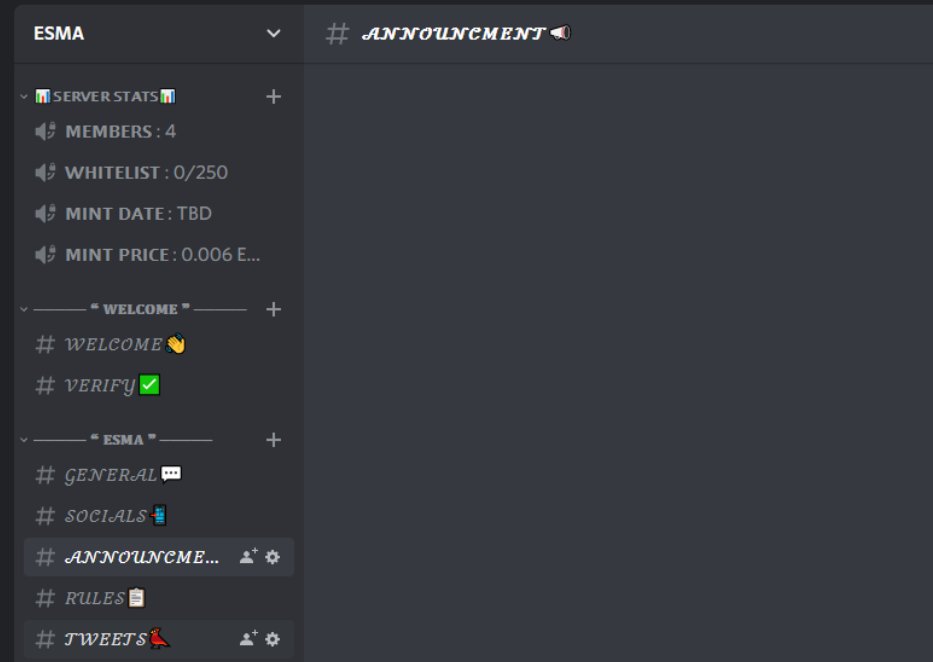 ESMA_NFT's tweet photo. Our discord will be out soon!❤️🖥️⌨️ #Discord https://t.co/LLFM2BGsEy