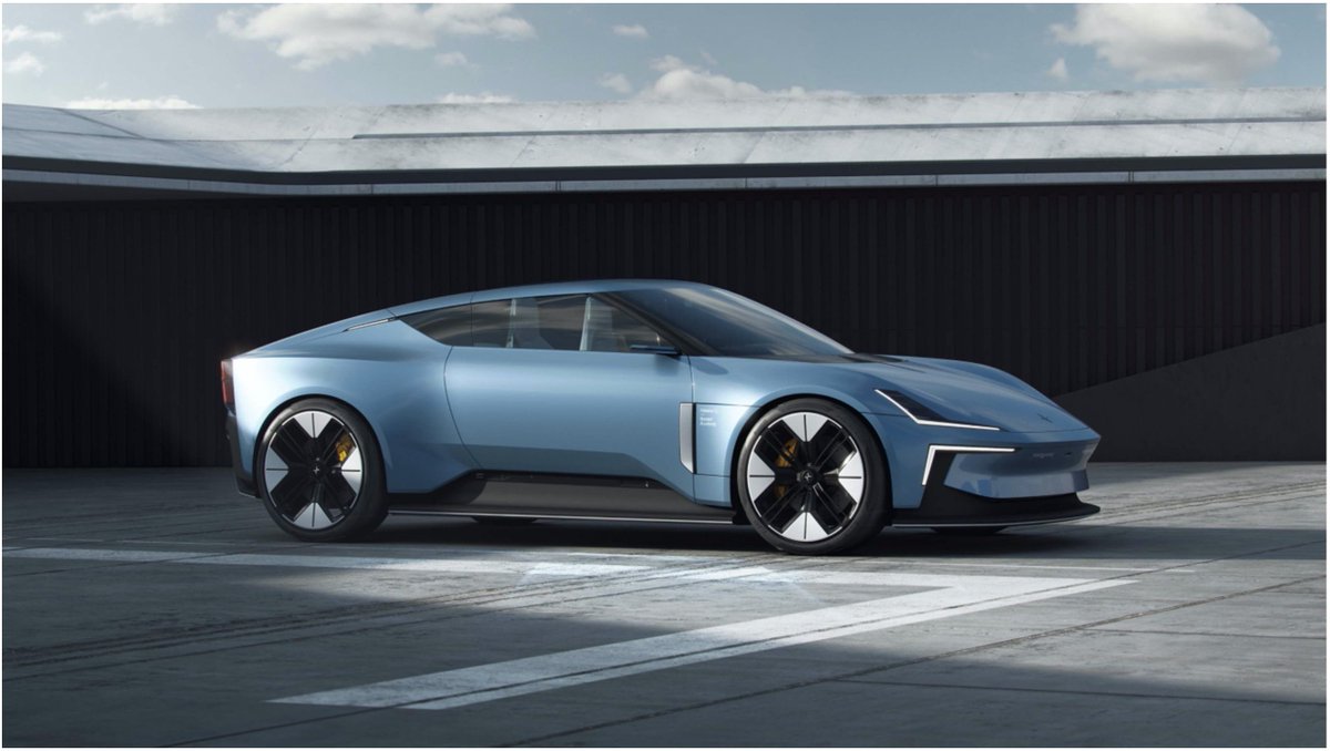 Maniraguha_Acc's tweet image. Polestar announced the #Polestar5 concept car! 1/3 I want one, full black matt, white interior, yellow seatbelt, ... ! 😂🙃🤣