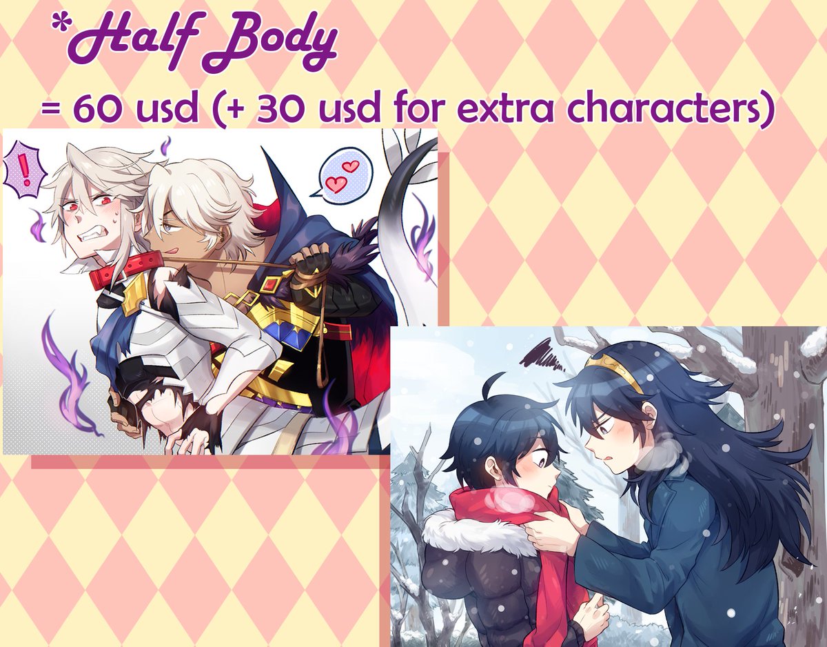 ✨Commission Open✨
Updated my commission price a little bit
Just DM me here or email to linkcleo224@gmail.com
if want to grab a commission 
Thank you so much🥺🙏 