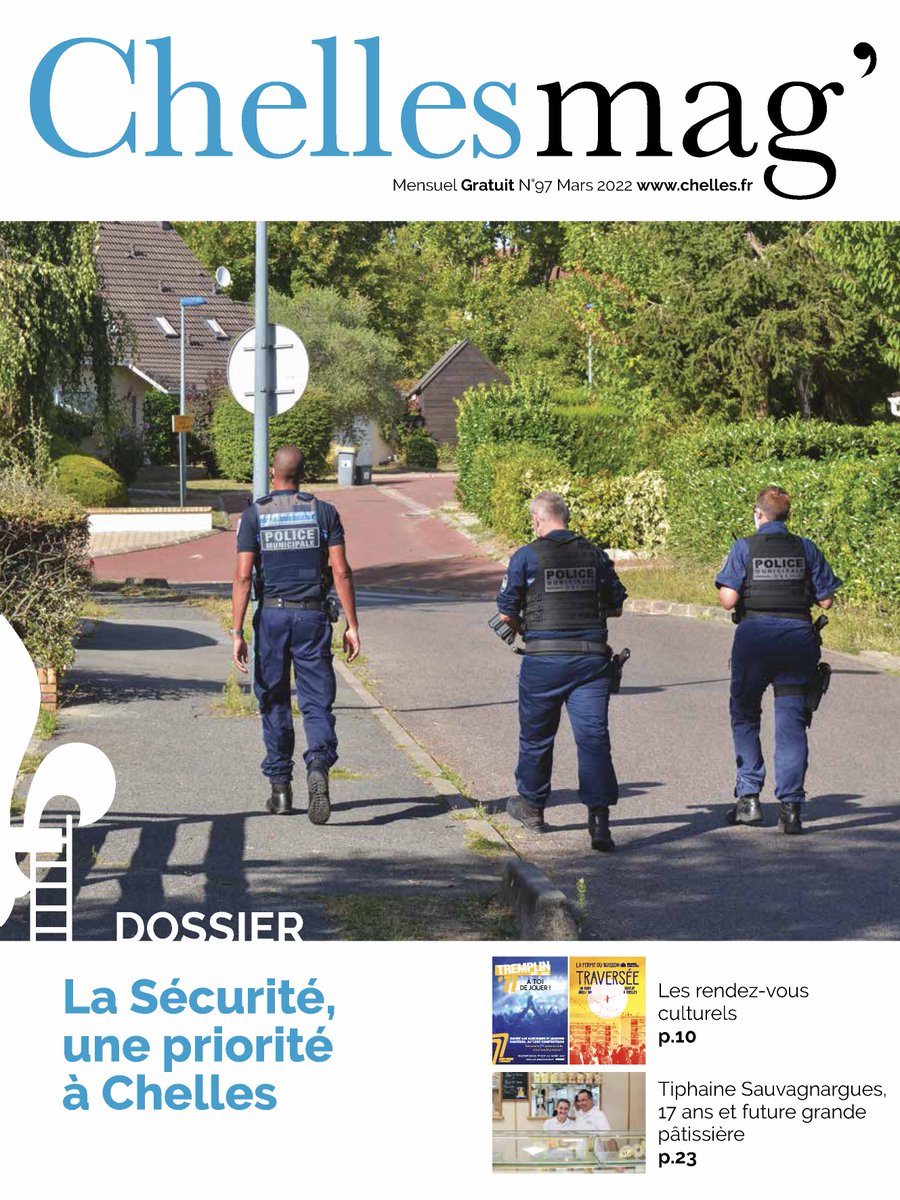 VilleChelles's tweet photo. [Chelles mag mars] 
Il est en ligne ! Retrouvez le chelles mag du mois de mars👇
➡   https://t.co/vn3JVPA8Vh
#chellesmag #information #actualité #villedechelles https://t.co/qBLG2A72us