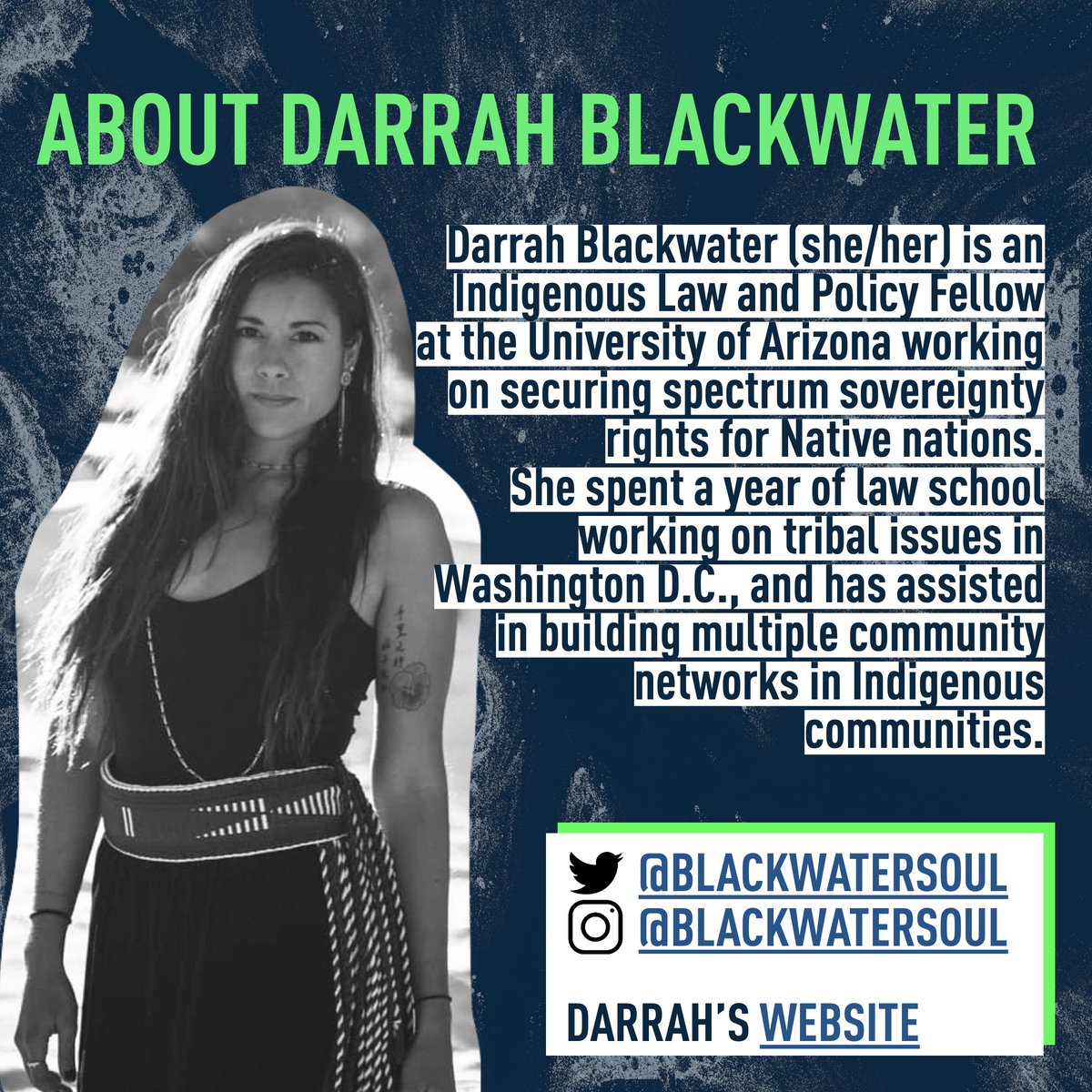 OpenEnviroData's tweet photo. In this set of episodes, @blackwatersoul breaks down her inspiring work on #SpectrumSovereignty. Here, she expands thinking about #EnvironmentalData to include #Spectrum (5G, 4G) and explains the importance this has for #Native communities. Listen where you get your podcasts πΆ https://t.co/RxgqHhcqlR