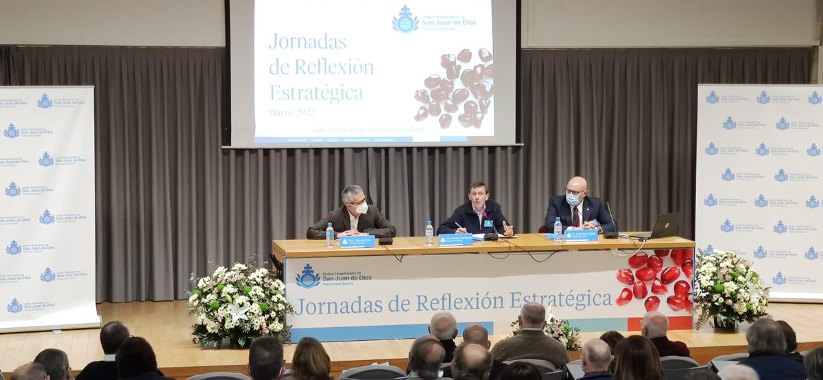 La Orden Hospitalaria de San Juan de Dios se reúne para reflexionar y definir las lineas estratégicas de actuación para el desarrollo de la Hospitalidad en España.
