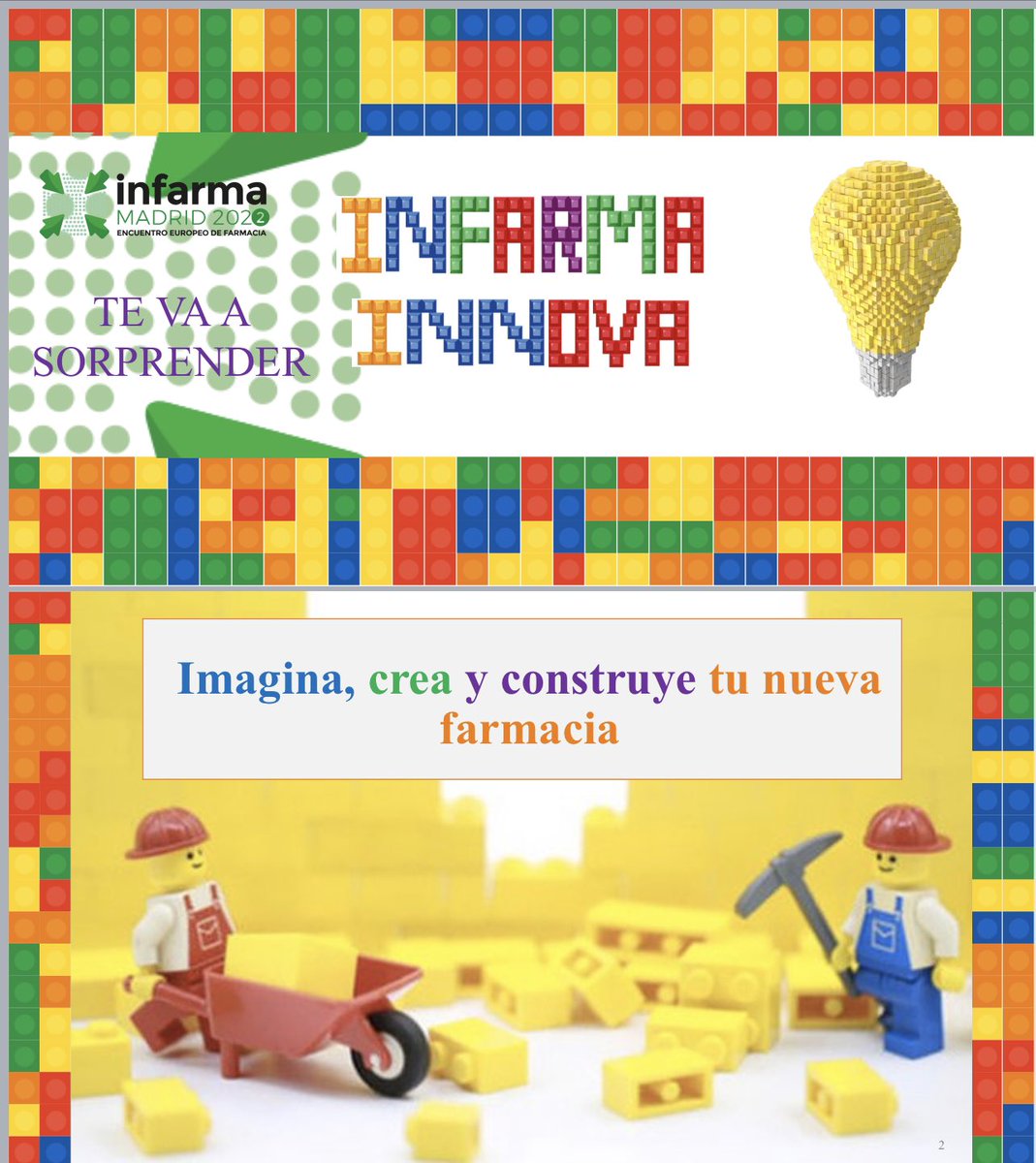 COFMadrid's tweet photo. #Infarma2022 @RosaliaGozalo, 🗣️ "#Infarmainnova, impulsará la experiencia de venta en farmacia y la necesidad de especializarse a través de una formación que se apoyará en el juego y la creatividad para generar soluciones innovadoras para las OF".
➡️ https://t.co/Jl0R3bpXIz https://t.co/wUaOOROu5S
