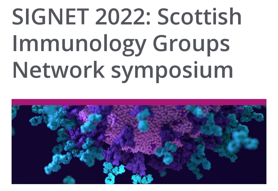 djdavidsonlab's tweet photo. Great to have integrated immunology-focused #PublicEngagement posters and oral presentations at #signet2022 &amp; invitation to discuss and highlight @britsocimm Communicating Immunology grant scheme to BSI members. 
Get creative and apply at:
https://t.co/MVeIyR0hNX
@Erika_Aqu1no https://t.co/5FsY74DYB1