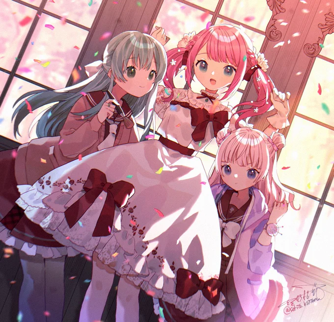 ひめひめ誕生日おめでとう🎉
#定盛姫歌
#姫歌誕生日
#アサルトリリィ_FA 