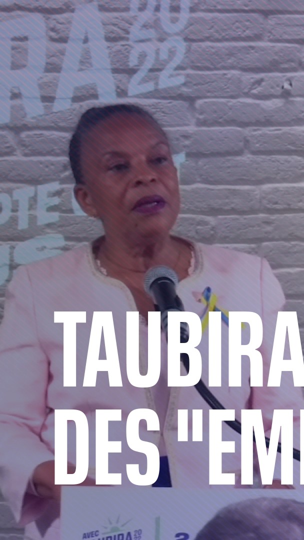 Parrainages: Christiane Taubira dénonce un empêchement de sa candidature  par certains élus