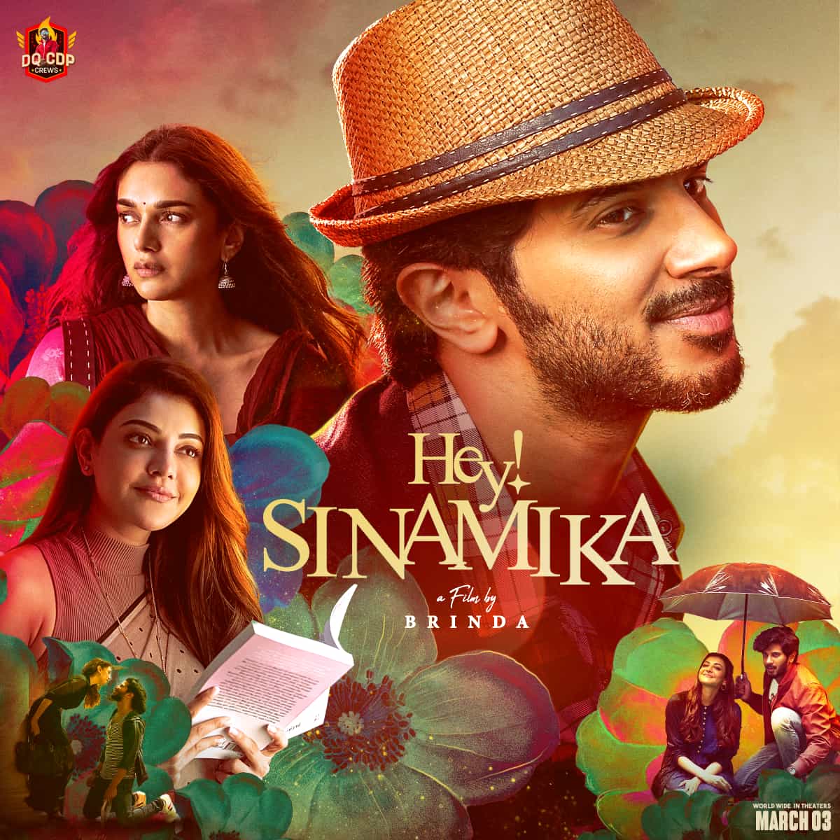 kerala_dq's tweet photo. The Much Awaited CDP to welcoming #HeySinamika In theatre's. Watch it in a big screen with your loved one's !
Best of luck @dulQuer @aditiraohydari @MsKajalAggarwal @BrindhaGopal1 and the entire team

Design : @OfflArjun 👏
 
#HeySinamikaFromTomorrow
#DqCdpCrews #DulquerSalmaan𓃵 https://t.co/cHOK1XAM95